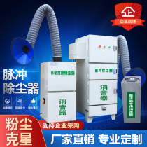 Pulse cartridge dust collector small dust remover mobile grinding stirring cutting industrial dust collector