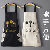  Apron household kitchen waterproof and oil-proof cute new mens and womens 2020 explosion-style custom overalls waist coveralls