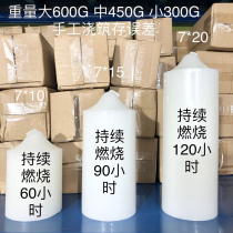 Emergency Disaster Prevention Candle Home Sharp Cone Candle Light Dinner Tempera Home Stocked Prevention Blackout Smoke-free Lighting Candle