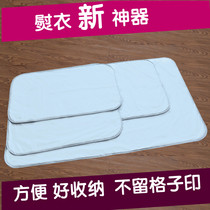  Small ironing board household folding desktop clothes pad bracket thickened foldable multi-function widened portable 