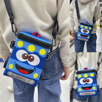 Children's bag messenger bag mini cute boys boys new fashion cartoon shoulder bag baby coin purse