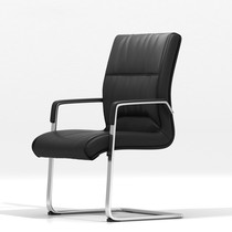 Leather high back computer chair comfortable office meeting table and chair front chair simple modern home e-sports sponge chair