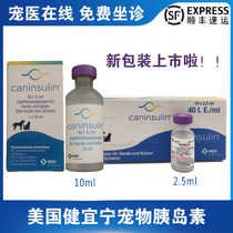 Jian Yining Caninsulin pet dog cat msd long-acting insulin diabetes lower blood sugar 1 bottle