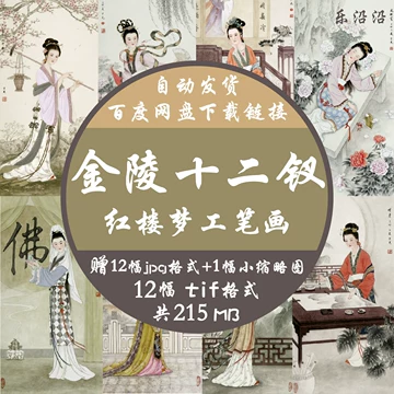 红楼梦十二金钗-红楼梦十二金钗促销价格、红楼梦十二金钗品牌- 淘宝