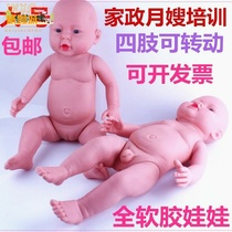Touching the nursery teacher training passive doll swimming pool baby training special housekeeping Confinement Confinement teaching