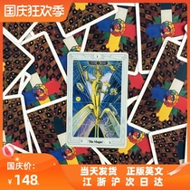Imported Thoth Tarot card genuine 78 full set of English Tott Caro card delivery bag