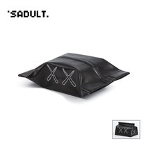 ins cute cartoon black car tissue box puleather leather tissue towel set living room household paper napkin box set