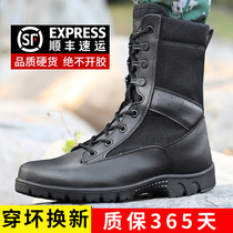 New style combat mens boots summer mesh breathable combat training boots ultra-light tactical boots high ground boots tactical shoes boots