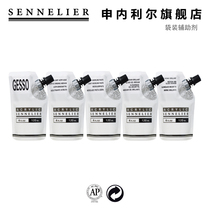 French SENNELIER Shenelier Abstract propylene pigment bag 120ml 500ml base agent blending agent shiny gel plastic cream