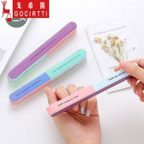 Creative printing polishing knife matte strip six-sided nail file nail file nail tool polishing strip manicure repair