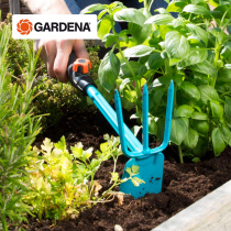 Uncle Gardiner imported from Germany Gardiner household vegetable planting digging tools Dual-use gardening three-tooth rake small hoe