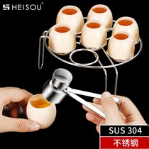 304 stainless steel egg egg artifact egg opening egg beating egg glutinous rice egg beating egg shell breaking egg shell