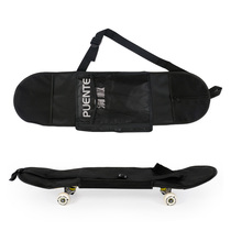 PUENTE skateboard bag bag single shoulder four-wheeled double-up skateboard backpack MULTI-function crossbody bag