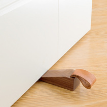 Kurocho creative door stopper door stopper Nordic ins Wind solid wood top door anti-collision wind plug blocking door blocking artifact