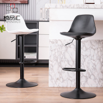 Bar chair home stool lifting chair modern simple stool front backrest high bar stool cashier bar chair