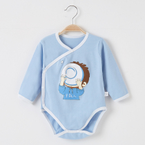 Baby bellyband Spring and Autumn long sleeve cotton newborn shirt Belly Belly Belly Belly sleep in autumn