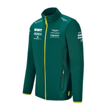 2021 new f1 racing suit long sleeve jacket windbreaker autumn winter attire Aston Martin team soft shell jacket custom