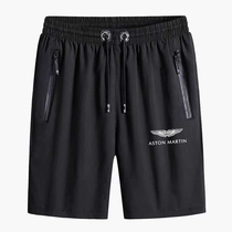 2021 new Aston Martin team f1 racing suit shorts summer breathable five-point pants quick-drying pants for men