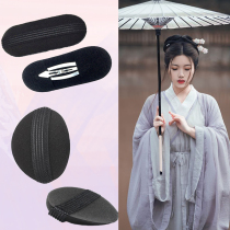 Fluffy pad hair root on both sides of the top of the head invisible hairclip hair card hair pad high high bangs puffy patch