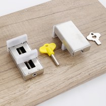Fixer casement window limit free installation window lock toilet push-pull lock screen window non-perforated plastic steel balcony