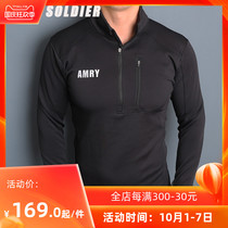 Different soldiers Special Forces Tactical slim long sleeve T-shirt men autumn and winter thick insulation wind resistant wear-resistant function shirt