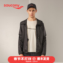 Saucony Soconny Official Comfortable Sunscreen Men's Top Hooded Light Skin Men