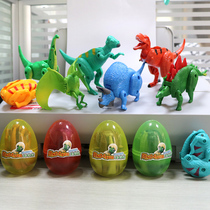 Dinosaur egg deformation toy set hatching fun egg childrens toy boy 6 simulation Tyrannosaurus Rex Animal Model 3