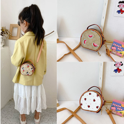 taobao agent Fashionable children's bag, children's shoulder bag, cute backpack for princess, small bag, western style