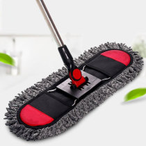 Large flat mop household mop tile floor a drag net dust push lazy Pinto the Mound