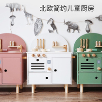 Kitchen toy set simulation kitchenware cooking cooking rice 3 years old 4 children Girl house boy 5 birthday gift