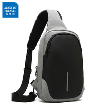 Real Vis Chest Bag Men Skew Satchel Chest Front Men Small Backpacker Tide Cards Students Casual Single Shoulder Bag 2022 new