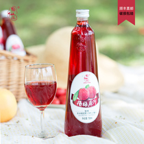 Juxianzhuang 100% fresh iced ice Bayberry juice iced fruit and vegetable juice beverage Net red bayberry juice 730ml * 2 bottles