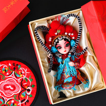  Chinese style special small gifts for foreigners Peking Opera characters Facebook Beijing souvenirs Seric dolls doll ornaments