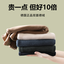 Semi-high collar develvet base shirt Women autumn and winter 2021 New fever double-sided velvet inner wear and velvet thickened top