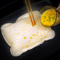 liang quan qi mei ji dan guan bing crust pancakes grasping cake flavor family pack breakfast fast pei zi semi-finished products