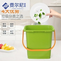 Capacity creative household trash can hanging kitchen table size large with lid trash can desktop sorting kitchen waste