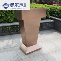 Outdoor property reception desk Welcome desk Property restaurant Stainless steel podium Hotel podium Consultation desk