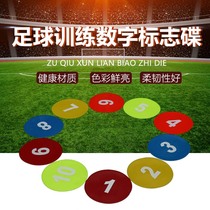 Kindergarten sensory system Basketball football training equipment number letter non-slip plane logo disc landmark pad obstacle