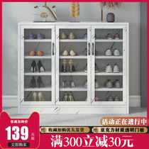 Light luxury shoe cabinet home entrance shoe cabinet simple modern hall Hall Cabinet porch cabinet large capacity balcony locker
