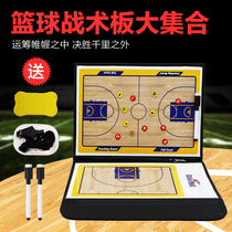 Portable foldable erasing five-a-side football tactical board Basketball tactical board High-grade straight coach board Magnet professional