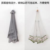 Nordic style rectangular dish cover cover dish cover Summer household anti-fly foldable table cover dustproof insulation dish cover