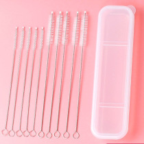 10 delivery box straw brushes thick and long slender small brush water cup brush childrens baby bottle cleaning brush
