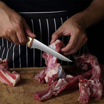 Hand-forged German shaving and boning special knife for boning Fast killing cattle and sheep Professional meat segmentation and meat cutting sharp knife