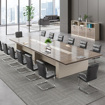 Office Furniture New Training Table Rectangular Large Conference Table Long Table Brief Modern Negotiating Table And Chairs Combination