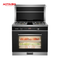 Okuda (AOTIN) integrated stove A3Z steamer automatic cleaning environmentally friendly stove large suction touch 17 cubic fire