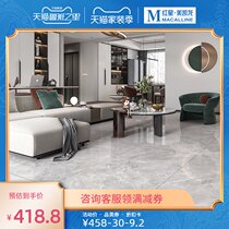  Dongpeng tile big board tile Sava gray living room Marble texture Floor tile Floor tile Rock board 750x1500