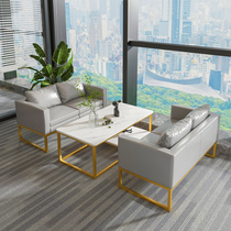 Yin Romance Business Guest Sofa Modern Light Lavish Office Sales room Waiting Area Reception Room Sofa Tea Table Combinations