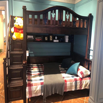Kumanju solid wood children childrens bed ladder cabinet bunk bed MA21A-12-F H
