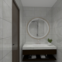 Ino tile bathroom tile bathroom tile marble tile G36579 Italian pizza Ash