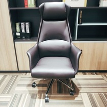 Huasheng Huiye class Chair 06-10 Super-moving leather surface gloss is good fine and uniform